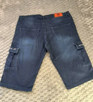 Bermudas Denim GUCCI Jeans Cargo Shorts - Vintage