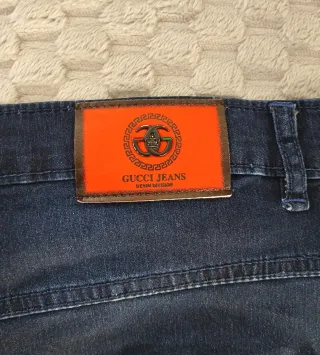 Bermudas Denim GUCCI Jeans Cargo Shorts - Vintage