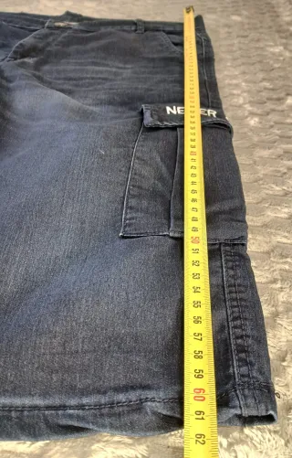 Bermudas Denim GUCCI Jeans Cargo Shorts - Vintage