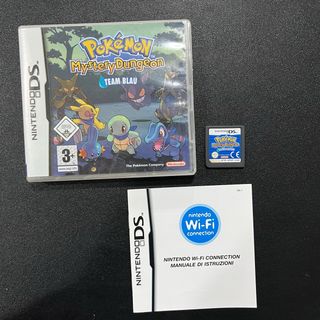 Pokemon Mystery Dungeon Team Blau Nintendo DS