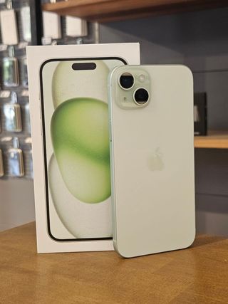 IPHONE 15 PLUS 512GB VERDE BATTERIA 100% 15 CICLI