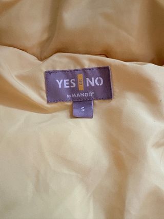 Piumino corto  “Yes or No”oliva/giallo limone