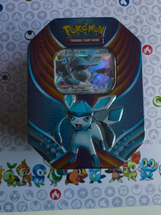 Lata Glaceon GX 2018 Sellada.