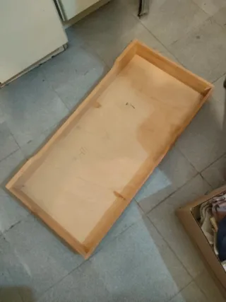 Caja sensorial de madera