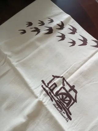 Tovaglia Mulino Bianco 1984