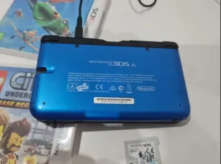 Nintendo 3DS XL Blu + Giochi