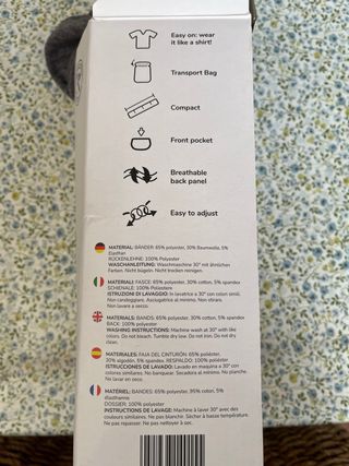 Fular Portabebés Koala Babycare Gris