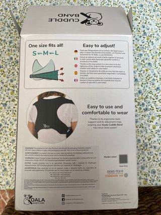 Fular Portabebés Koala Babycare Gris