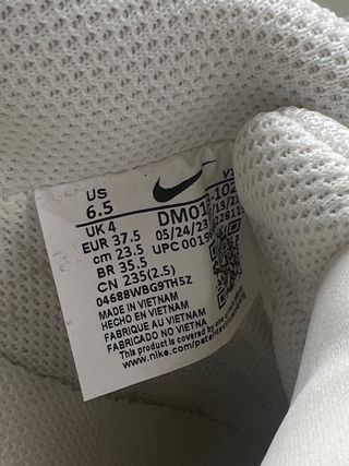 Zapatillas Nike Blancas y Azul