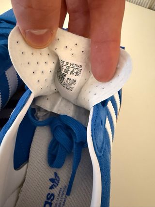 Adidas Gazelle Azul Talla 38.5