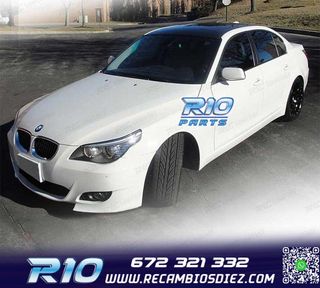 KIT CARROCERIA BMW E60 03-07 LOOK M5 PDC SRA + ANTINIEBLAS