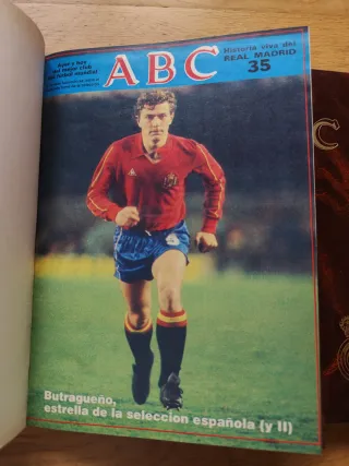 Libros " La historia viva del Real Madrid ".