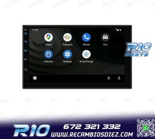 RADIO GPS ANDROID 14 2DIN 7" MULTIMEDIA GPS HD 3 USB SD