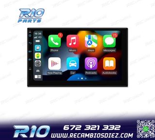 RADIO GPS ANDROID 14 2DIN 7" MULTIMEDIA GPS HD 3 USB SD