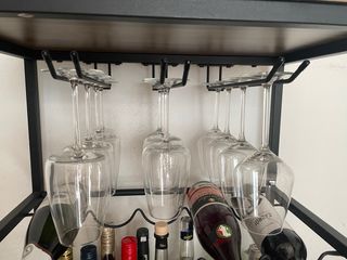 Carrito de bar con ruedas