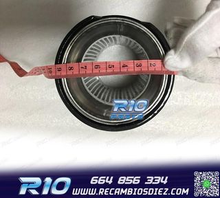 COLA ESCAPE BMW LOOK M CARBONO REDONDA