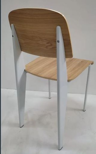 Silla Jean Prouvé Hostelería Madera Metal