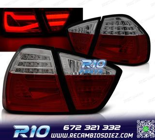 PILOTOS BMW E90 05-08 LED ROJO AHUMADO