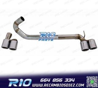 KIT ESCAPE BMW F30 F31 LOOK M3 COLAS DOBLES AMBOS LADOS