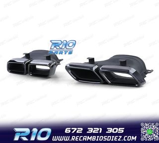 COLAS ESCAPE MERCEDES CLASE C W205 14-18 LOOK C63 AMG