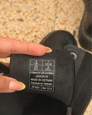 Botas Dr. Martens Jadon + Kit Protector