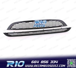 PARRILLA MINI COOPER S 01-06 NEGRO BRILLO
