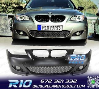 KIT CARROCERIA BMW E60 03-07 LOOK M5 PDC SRA + NIEBLAS