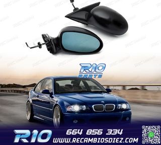 ESPEJOS RETROVISORES BMW E46 COUPE CABRIO ABATIBLES CALEFACT