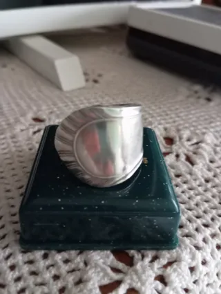 Anillo Cuchara Plata Maciza