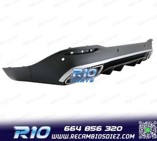 DIFUSOR MERCEDES GLE W167 20- + COLAS ESCAPE LOOK AMG GLE63