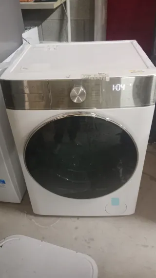 Lavadora Secadora Blanca