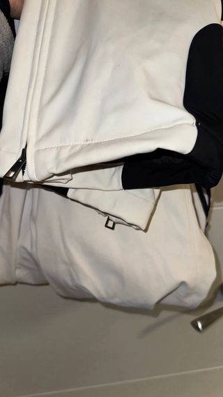 Mono de nieve Zara negro y marrón nuevo