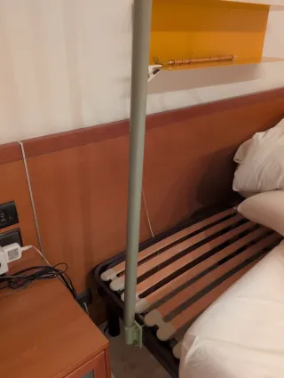 Triángulo de cama para ayuda