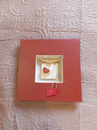 Quadro Thun Cuore Rosso e Beige