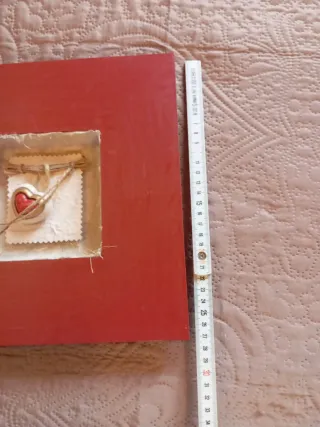 Quadro Thun Cuore Rosso e Beige