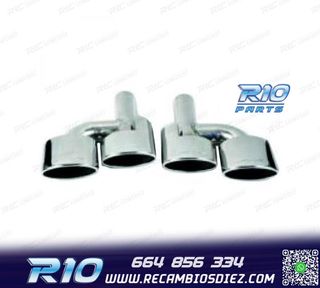 COLAS ESCAPE ESPECIFICA MERCEDES CLASE C W204 07-15 LOOK AMG