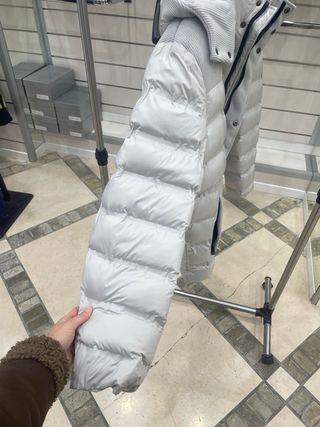 Giubbotto uomo grigio con cappuccio