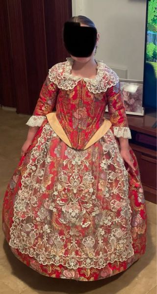 Traje Fallera Niña 7-10 Años