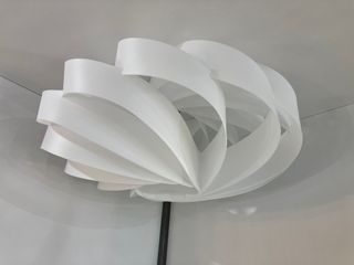 Lampada soffitto moderna Flat D.60 bianco