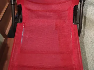 2 Hamacas de jardín rojo y azul