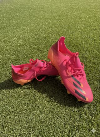 Botas de fútbol Adidas rosas Talla 42