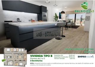 Piso en venta en As Travesas - Balaídos en Vigo
