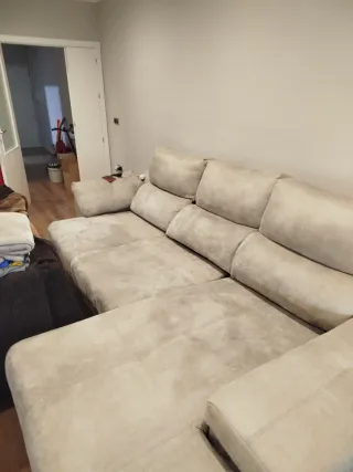 Sofá Cherslong Beige 290 La forma de la L 65