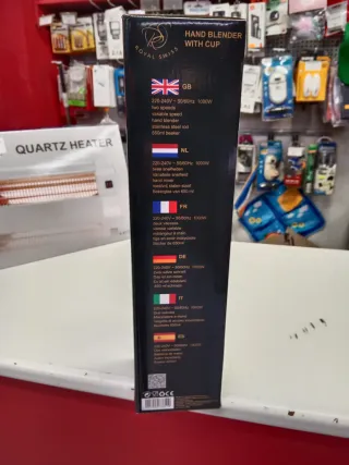 Batidora de mano Royal Swiss 1000W