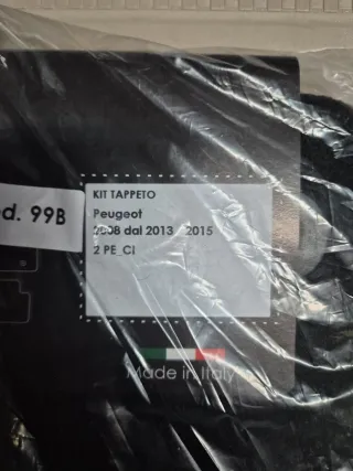Tappetini Peugeot 2008 (2013-2015)
