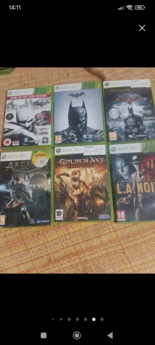 Consola Xbox 360 Blanca + Accesorios + juegos