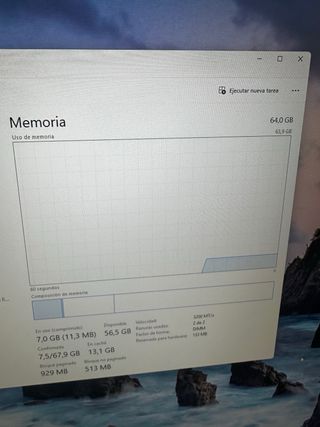 64GB 2x 32GB DDR4 Crucial 3200MHz RAM