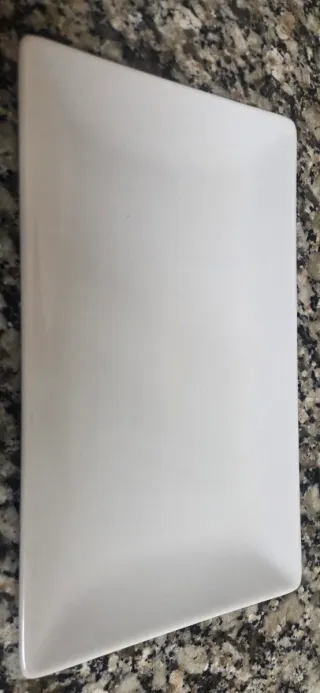 Juego de 24 Platos Rectangulares