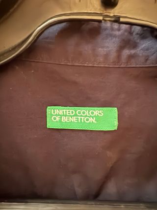 Camicia Benetton Uomo Blu