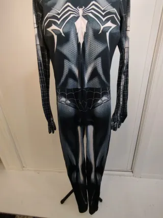 Disfraz Spiderman Negro Niñ@s talla 8/10 años